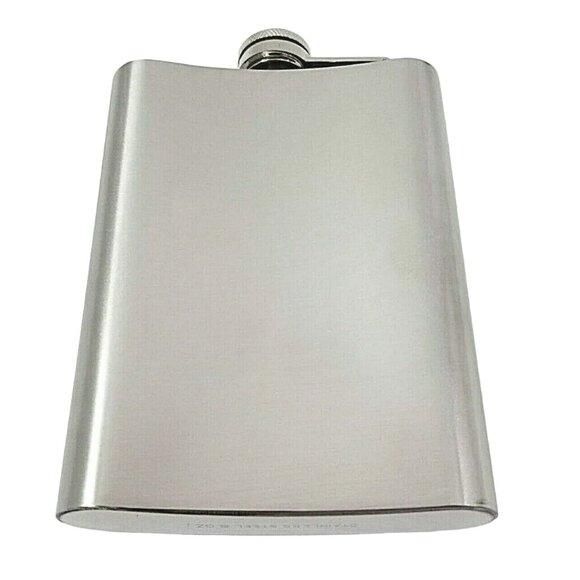 John Varvatos Limited Edition Stainless Steel Flask w/ Brown Case New in… - Picture 5 of 9